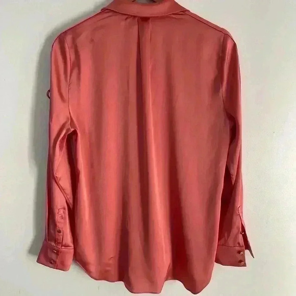 WHBM - Long Sleeve Collar Pocket Shirt - Picture 2 of 6